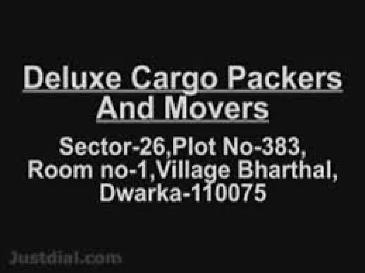 Deluxe Cargo Packers And Movers,Sector 18A Dwarka,Delhi