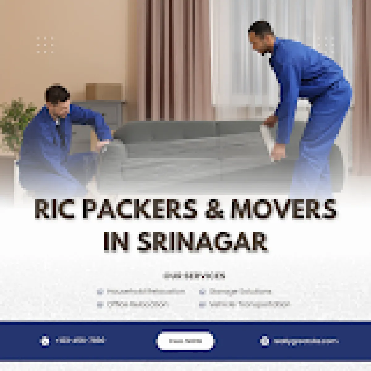 RIC Packers and Movers, Kani Kadal, Srinagar