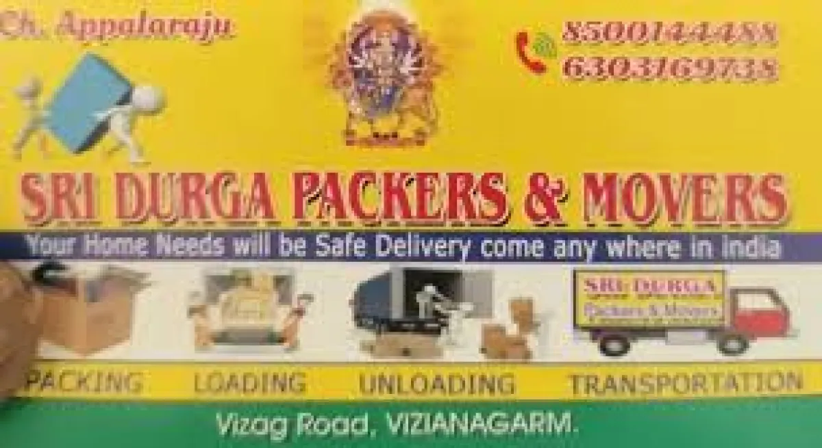 Sridurga Packers & Movers Balaji Nagar, Vizianagaram, Andhra Pradesh