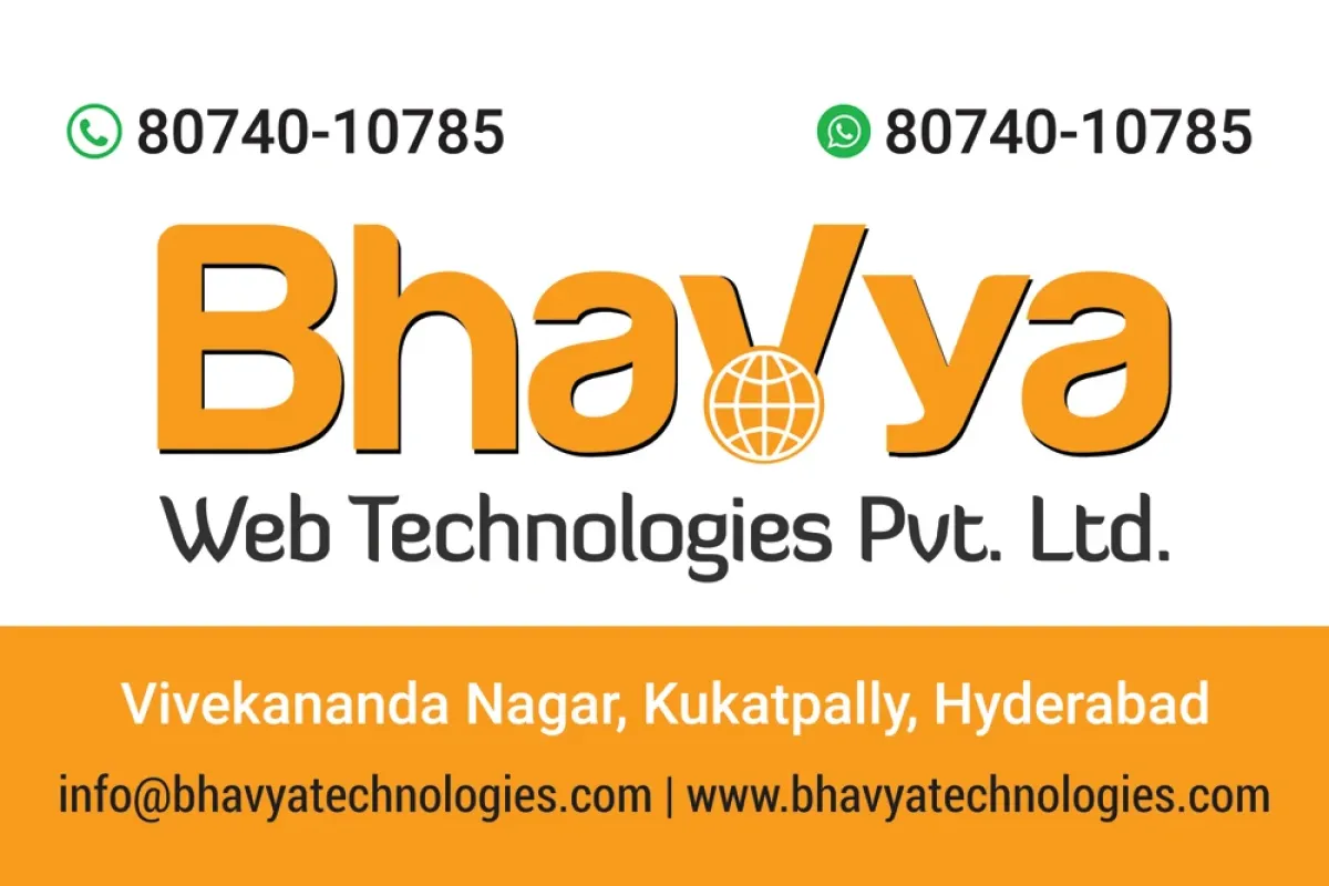 Bhavya Web Technologies Bapatla, Andhra Pradesh