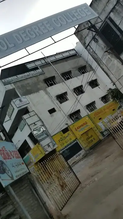 Kurnool Degree College, Kurnool, Andhra Pradesh 518001, India