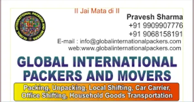 Global International Packers and Movers, Adajan, Surat, Gujarat