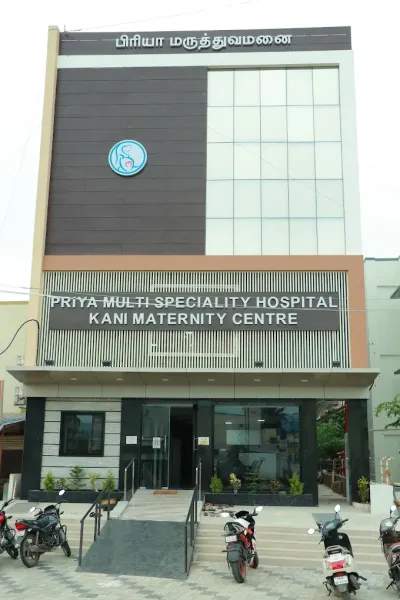 Priya Multispeciality Hospital & Kani Maternity Centre Dharmapuri, Tamil Nadu