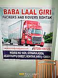 Baba Lalgiri Packers and Movers, near PAPPU SWEET, Rohtak