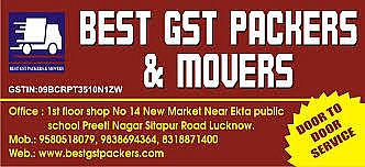 Best GST Packers and Movers,Preeti Nagar, Lucknow — Packers And Movers in Lucknow
