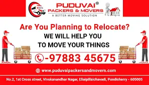 Puduvai Packers and Movers,Puducherry