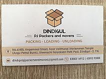 Dindigul PJ Packers & Movers, Chennamanayakkanpatti, Dindigul