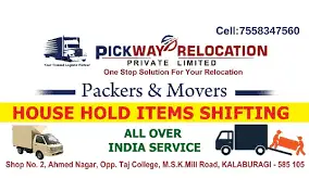 Pickway Relocation Packers and Movers,Taj College M.S.K Mill, Kalaburagi