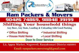 Ram Packers and Movers,Nagercoil,Kanyakumari