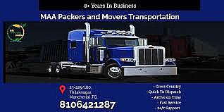 Maa Packers and Movers,Tilak Nagar, Mancherial, Telangana