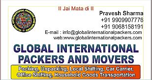 Global International Packers and Movers, Adajan, Surat, Gujarat — Packers And Movers in Surat