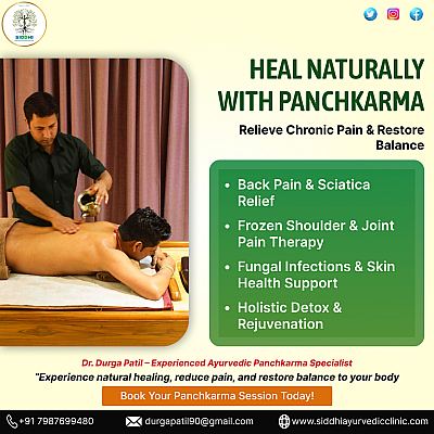 Siddhi Ayurved Panchkarma Clinic, Indore, Madhya Pradesh — Hospitals in Indore