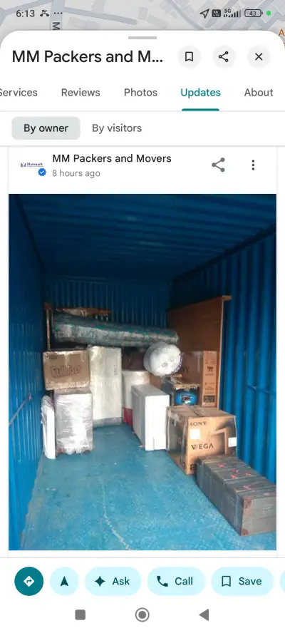 MM (Manmark) Packers and Movers, Tiruchirappalli, Tamil Nadu