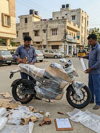 Punia Bike And Car Transport in Hyderabad, Telangana