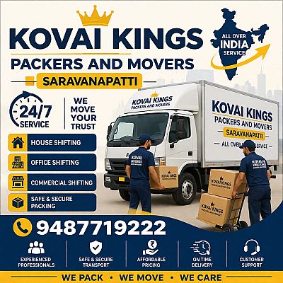 Kovai Kings Packers & Movers in Coimbatore, Tamil Nadu