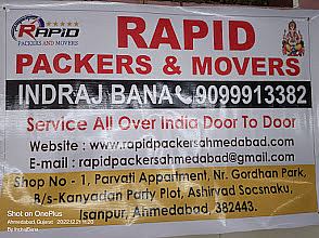 Rapid Packers & Movers, Ahmedabad, Gujarat