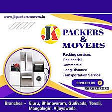 JK Packers and Movers, Eluru, Andhra Pradesh