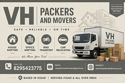 VH Packers And Movers Sector 14, Hisar, Haryana — Packers And Movers in Hisar