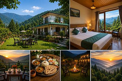 Ooncha Dana Homestay Smanora Range, Nainital, Uttarakhand 263128 — Hotels in Nainital