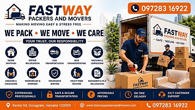 Fastway packers and movers Gurugram, Haryana — Packers And Movers in Gurugram