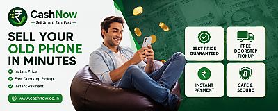 CashNow smartphone buyback platform Mumbai Maharashtra — Electronics Store in Mumbai