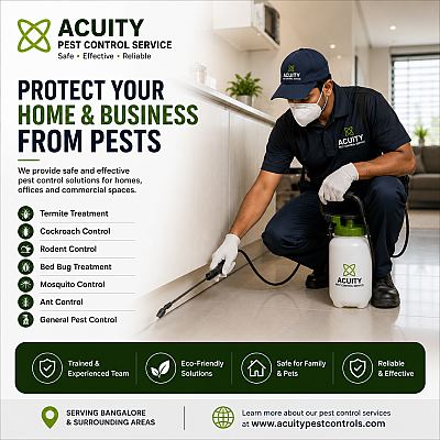Acuity Pest Control Services Bengaluru, Karnataka — Agency in Bengaluru