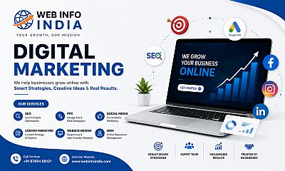 Web Info India Website designer Jaipur, Rajasthan — Marketing Agency in Jaipur