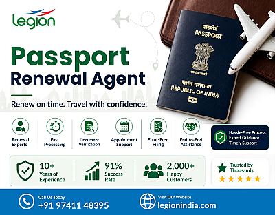 Legion India- Passport and Visa Services Bengaluru, Karnataka — Tours and Travel Agency in Bengaluru