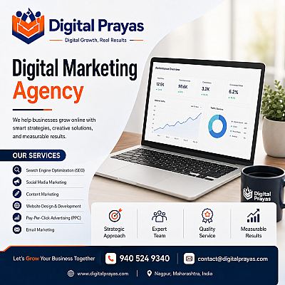 Digital Prayas Digital Marketing Agency in Nagpur, Maharashtra — Marketing Agency in Nagpur