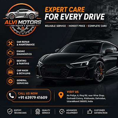 Alvi Motors Mechanic Dehradun, Uttarakhand — Engineer in Dehradun
