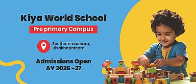 Kiya World School Pre Primary Campus Seethammadhara,Visakhapatnam, Andhra Pradesh — Education in Visakhapatnam