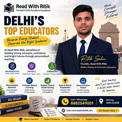 Read With Ritik Tutoring service New Delhi, Delhi — Education in New Delhi