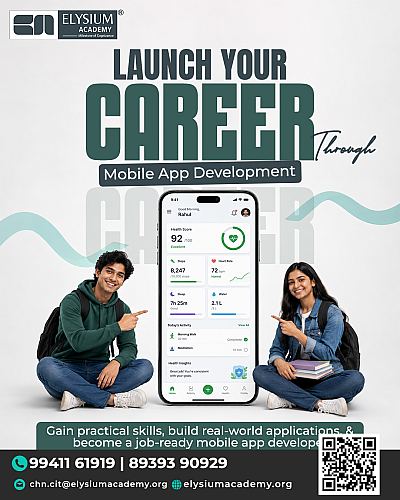 Elysium Academy - IT Training Institute in Chennai, Tamil Nadu — Education in Chennai