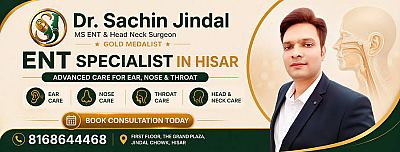 Dr. Sachin Jindal ENT hospital Hisar, Haryana — Hospitals in Hisar