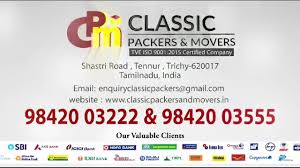 Classic Packers and Movers,Thillai Nagar, Tiruchirappalli