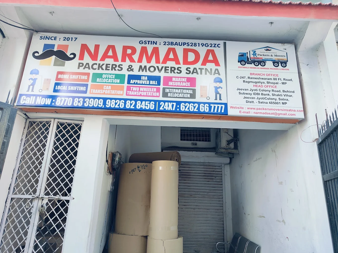 Narmada Packers And Movers Satna, Madhya Pradesh
