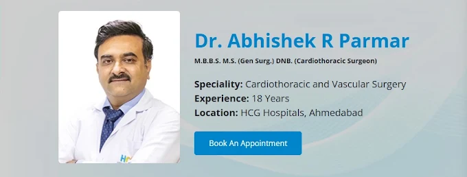 Dr. Abhishek Parmar Best Cardiac Surgeon in Ahmedabad, Gujarat  logo